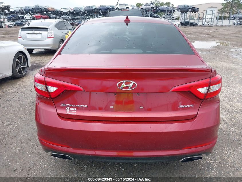 2016 Hyundai Sonata Sport VIN: 5NPE34AF8GH347659 Lot: 39429349