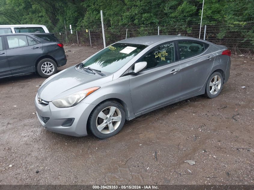 2011 Hyundai Elantra Gls (Ulsan Plant) VIN: KMHDH4AE2BU135127 Lot: 39429353