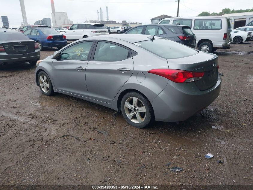 2011 Hyundai Elantra Gls (Ulsan Plant) VIN: KMHDH4AE2BU135127 Lot: 39429353