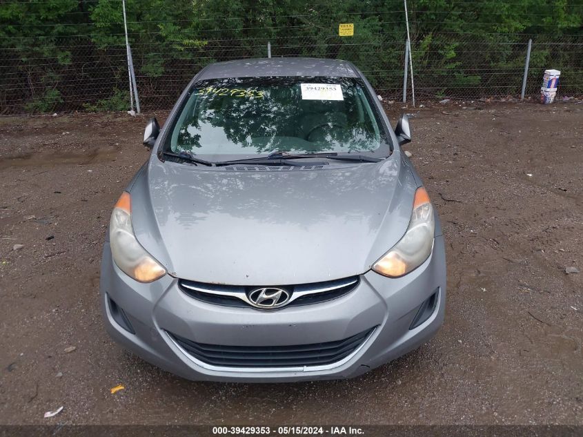 2011 Hyundai Elantra Gls (Ulsan Plant) VIN: KMHDH4AE2BU135127 Lot: 39429353