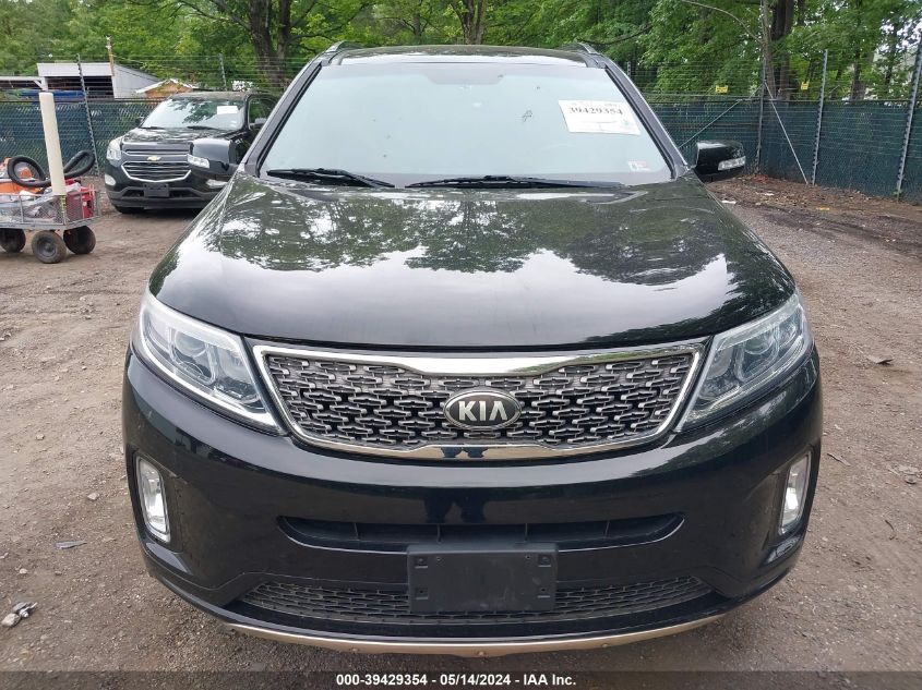 2014 Kia Sorento Limited V6 VIN: 5XYKWDA76EG510722 Lot: 39429354