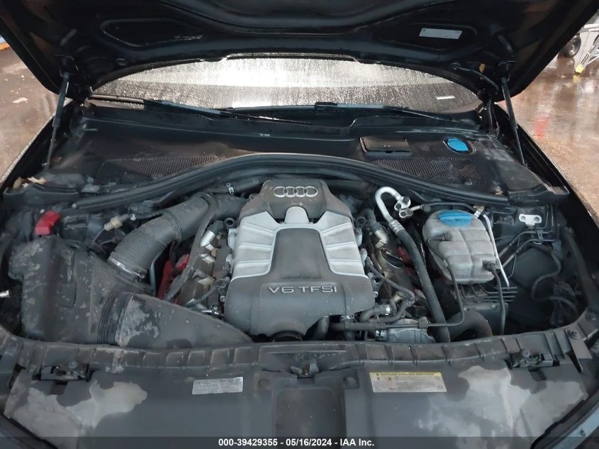 2014 Audi A6 3.0T Premium Plus VIN: WAUHGAFC8EN038606 Lot: 39429355