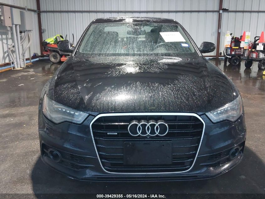 2014 Audi A6 3.0T Premium Plus VIN: WAUHGAFC8EN038606 Lot: 39429355