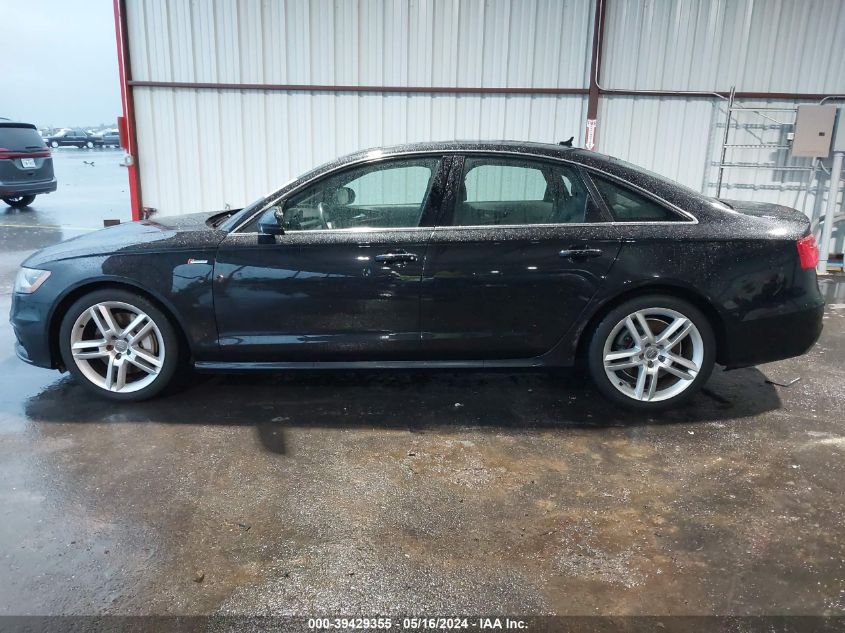 2014 AUDI A6 3.0T PREMIUM PLUS - WAUHGAFC8EN038606