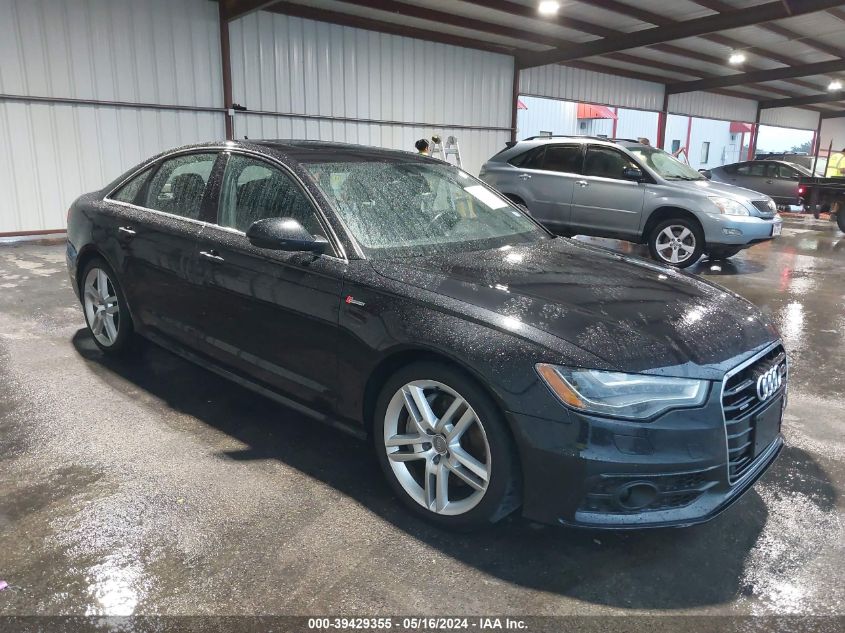 2014 Audi A6 3.0T Premium Plus VIN: WAUHGAFC8EN038606 Lot: 39429355