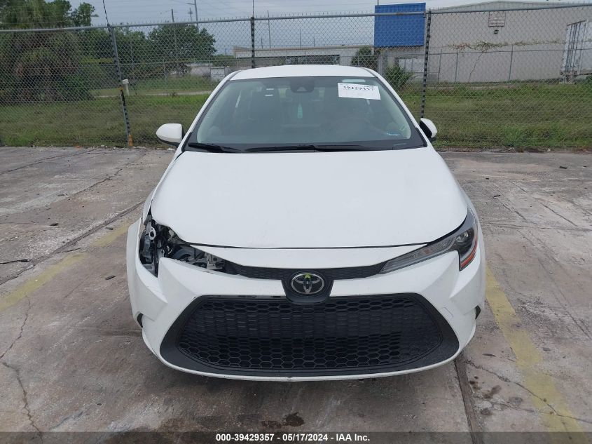 2021 Toyota Corolla Le VIN: JTDEPMAE6MJ187053 Lot: 39429357