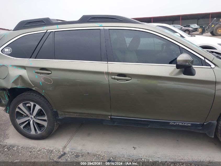 2019 Subaru Outback 2.5I Limited VIN: 4S4BSANCXK3270426 Lot: 39429361