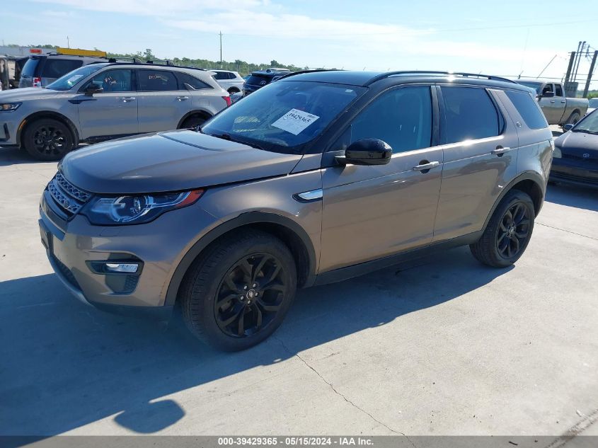 SALCR2BG5GH623479 2016 LAND ROVER DISCOVERY SPORT - Image 2