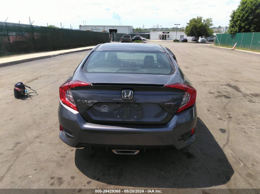 2020 Honda Civic Sport VIN: 2HGFC2F87LH576230 Lot: 39429368