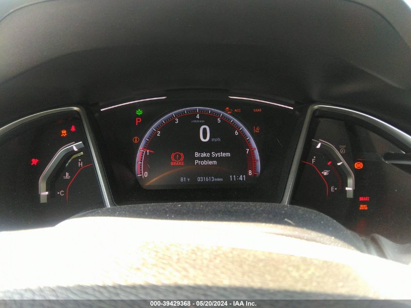 2020 Honda Civic Sport VIN: 2HGFC2F87LH576230 Lot: 39429368