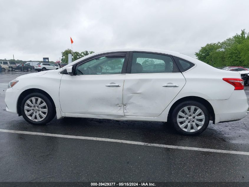 2019 Nissan Sentra S VIN: 3N1AB7AP8KY381515 Lot: 39429377