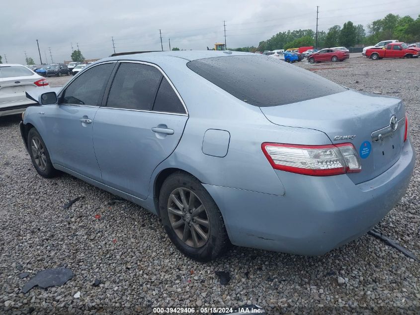 2011 Toyota Camry Hybrid VIN: 4T1BB3EK0BU143438 Lot: 39429406