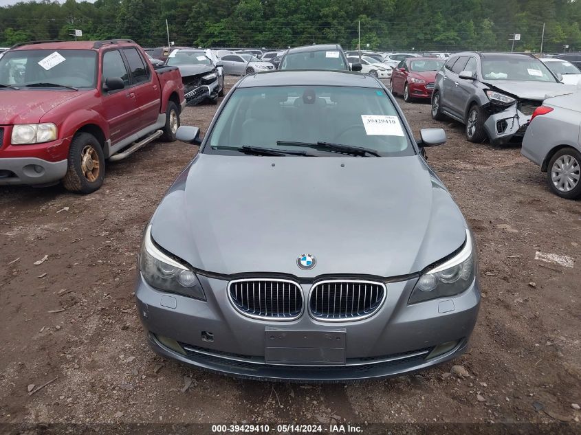 2008 BMW 535I VIN: WBANW13548CZ73455 Lot: 39429410