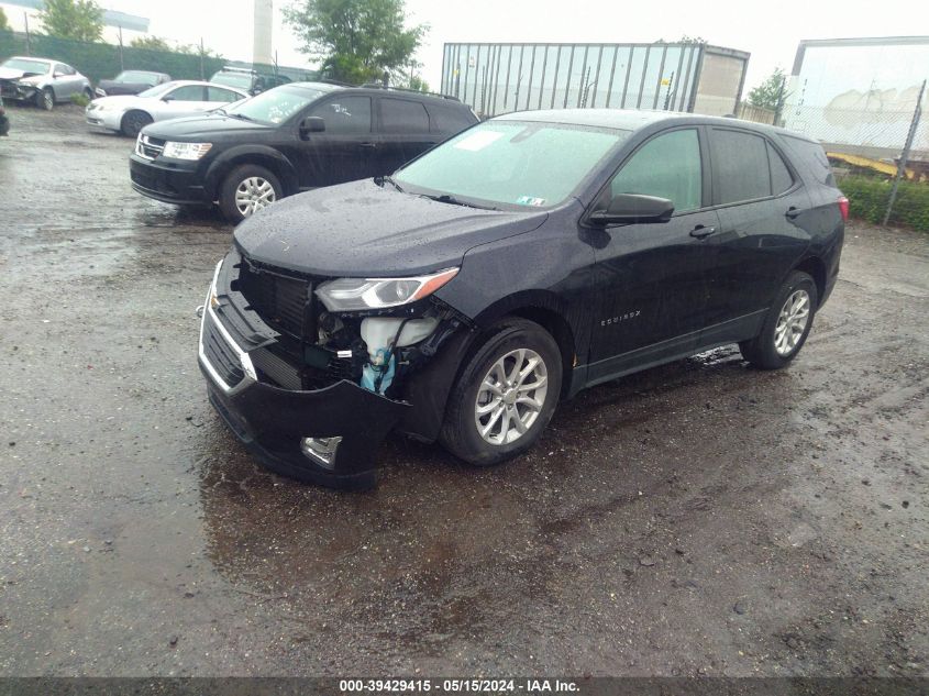 2021 Chevrolet Equinox Awd Ls VIN: 3GNAXSEV1MS118824 Lot: 39429415