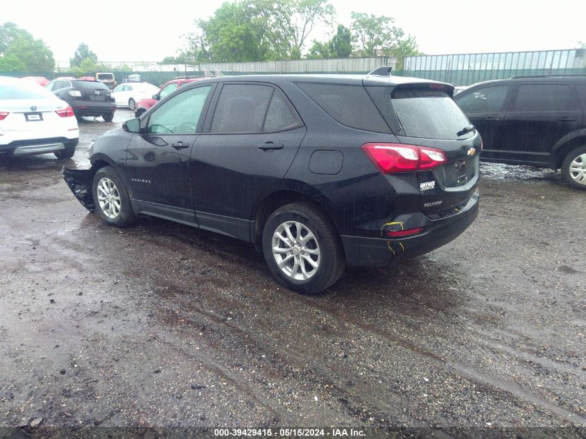 2021 Chevrolet Equinox Awd Ls VIN: 3GNAXSEV1MS118824 Lot: 39429415