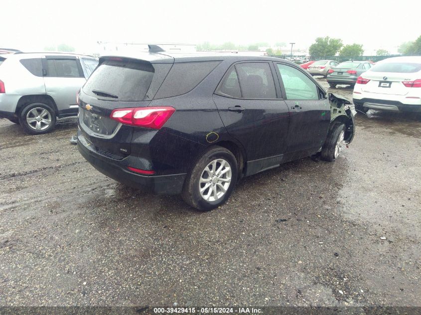 2021 Chevrolet Equinox Awd Ls VIN: 3GNAXSEV1MS118824 Lot: 39429415