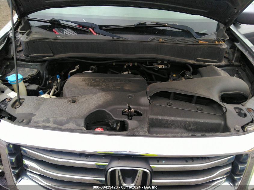 2012 Honda Pilot Ex-L VIN: 5FNYF4H51CB035113 Lot: 39429423