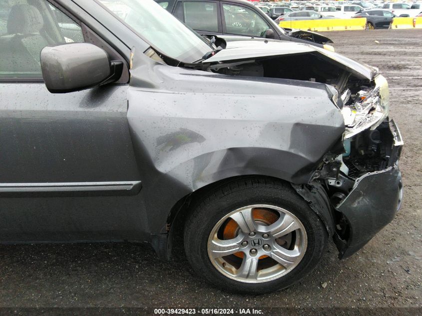 2012 Honda Pilot Ex-L VIN: 5FNYF4H51CB035113 Lot: 39429423