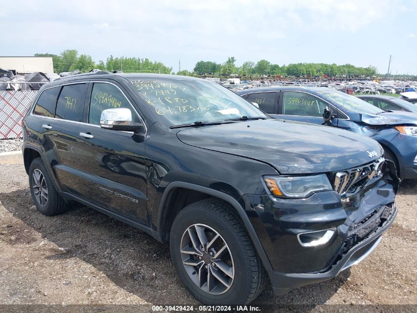 2019 Jeep Grand Cherokee Limited 4X4 VIN: 1C4RJFBG2KC837447 Lot: 39429424