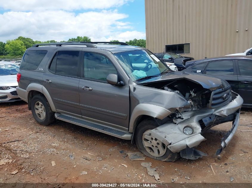 2004 Toyota Sequoia Sr5 V8 VIN: 5TDBT44A34S222593 Lot: 39429427