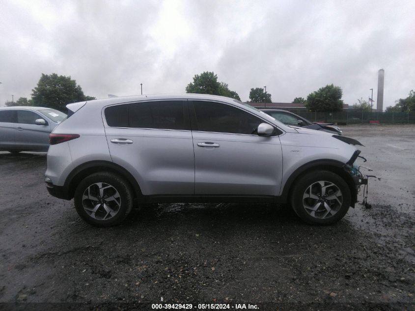 2021 Kia Sportage Lx VIN: KNDPMCAC2M7847693 Lot: 39429429