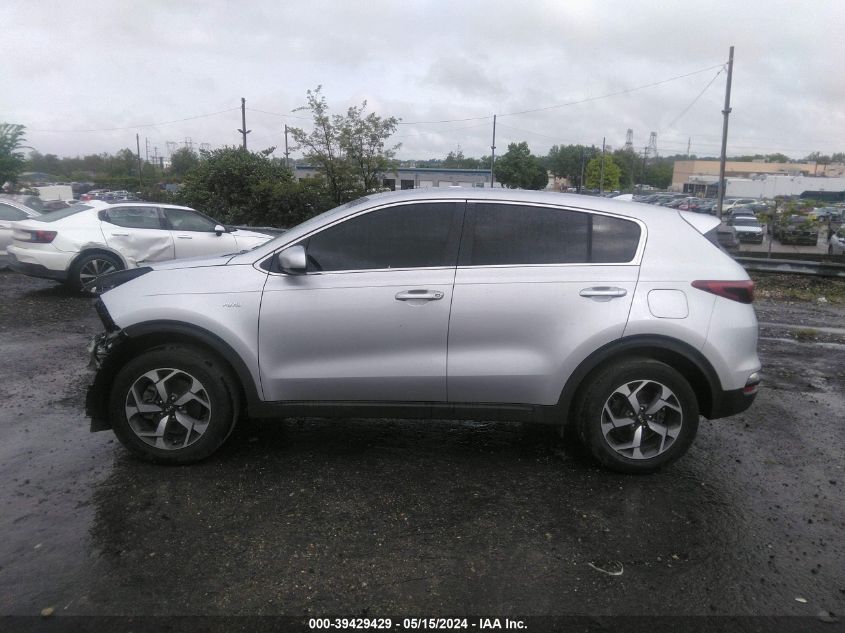 2021 Kia Sportage Lx VIN: KNDPMCAC2M7847693 Lot: 39429429