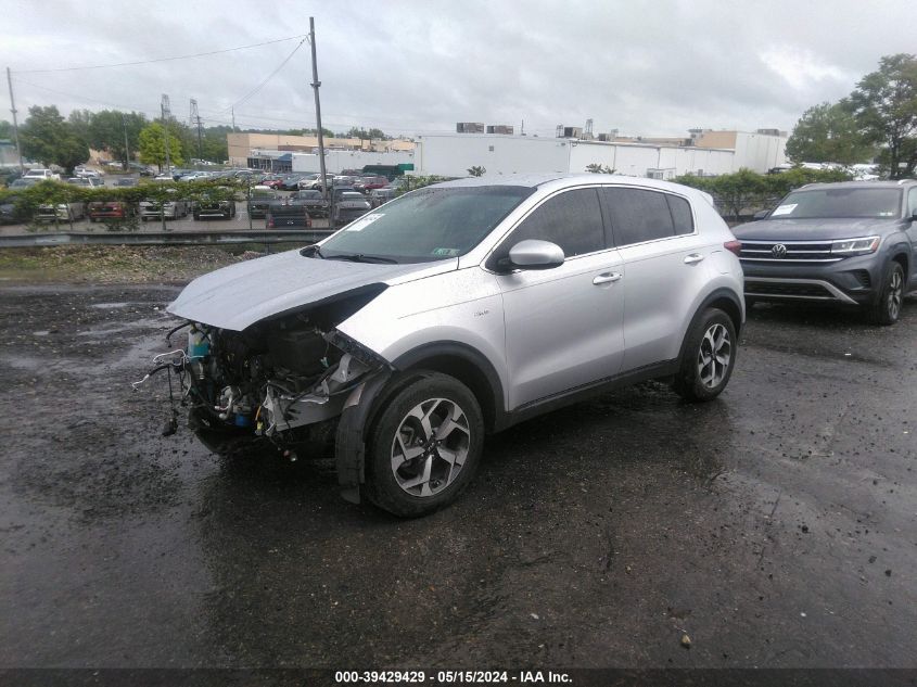 2021 Kia Sportage Lx VIN: KNDPMCAC2M7847693 Lot: 39429429