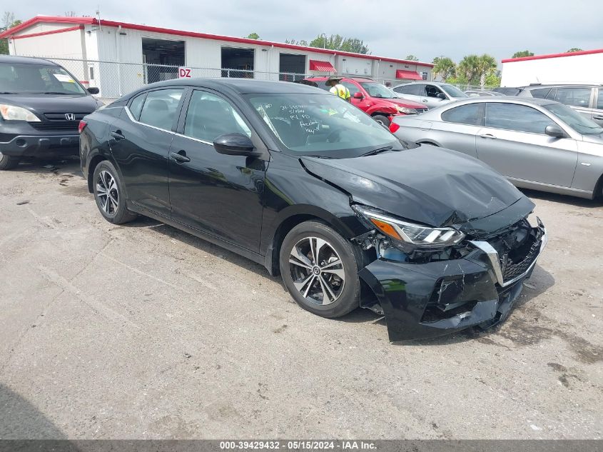 2022 NISSAN SENTRA SV - 3N1AB8CV9NY294227