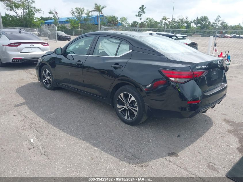 2022 Nissan Sentra Sv Xtronic Cvt VIN: 3N1AB8CV9NY294227 Lot: 39429432