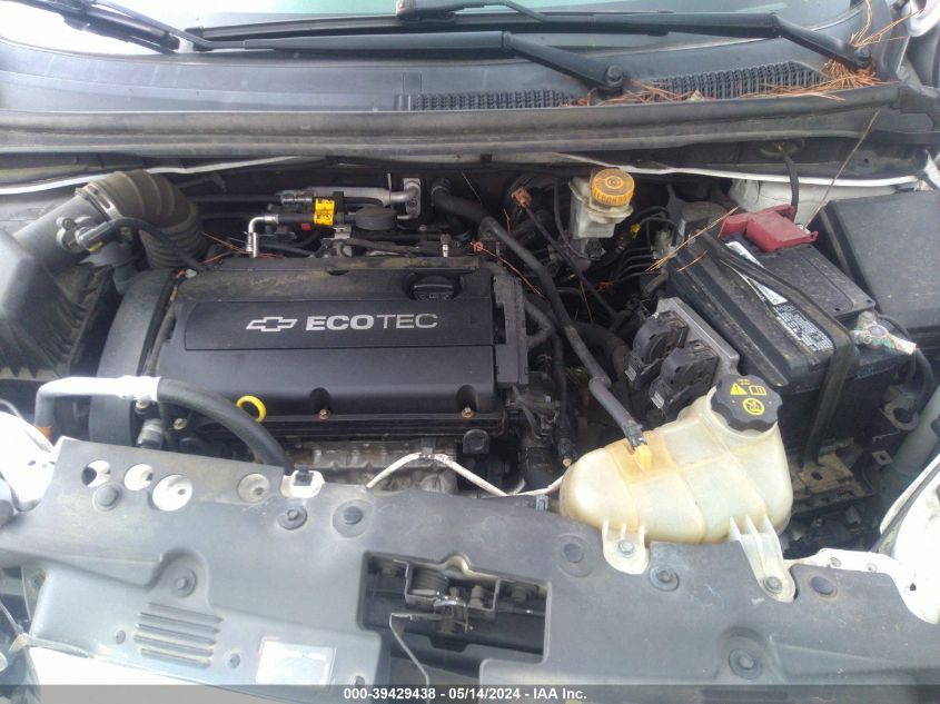 2012 Chevrolet Sonic 2Lt VIN: 1G1JC5SH1C4118687 Lot: 39429438