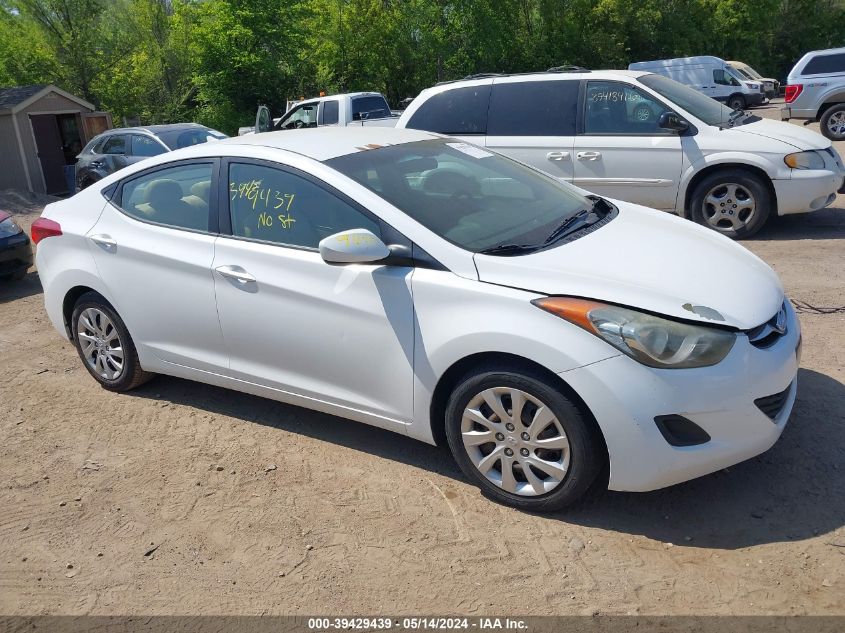 2011 Hyundai Elantra Gls VIN: 5NPDH4AE4BH024237 Lot: 39429439