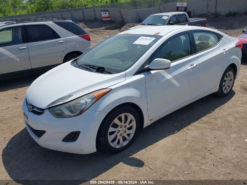 2011 Hyundai Elantra Gls VIN: 5NPDH4AE4BH024237 Lot: 39429439