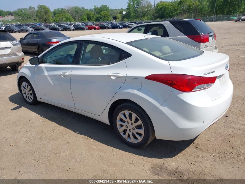 2011 Hyundai Elantra Gls VIN: 5NPDH4AE4BH024237 Lot: 39429439