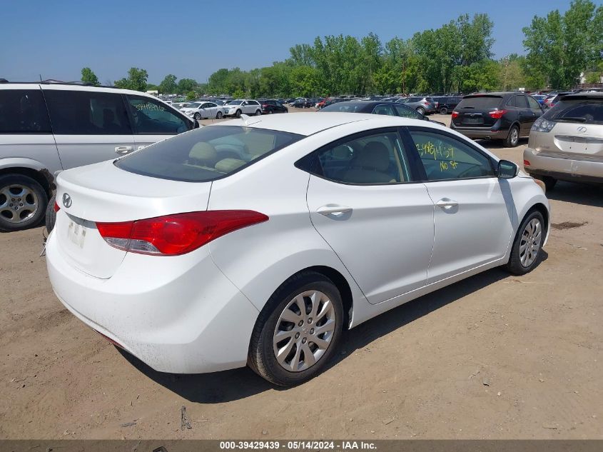 2011 Hyundai Elantra Gls VIN: 5NPDH4AE4BH024237 Lot: 39429439