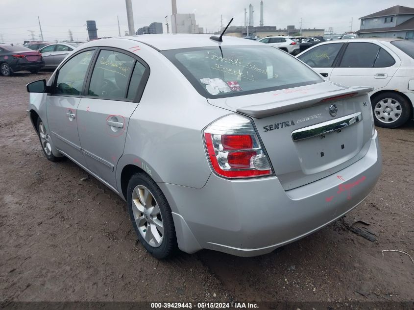 2012 Nissan Sentra 2.0 Sl VIN: 3N1AB6AP9CL765974 Lot: 39429443