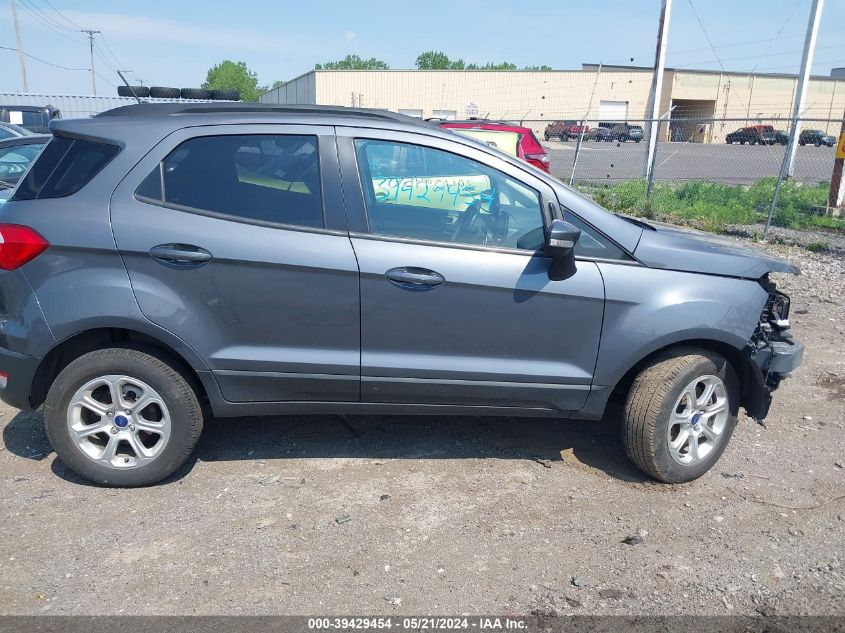 2021 Ford Ecosport Se VIN: MAJ6S3GL5MC429277 Lot: 39429454