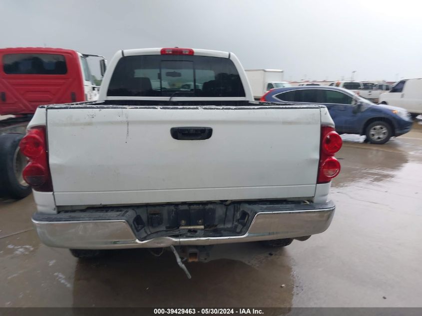 2008 Dodge Ram 2500 Slt/Power Wagon VIN: 3D7KS28A68G184532 Lot: 39429463