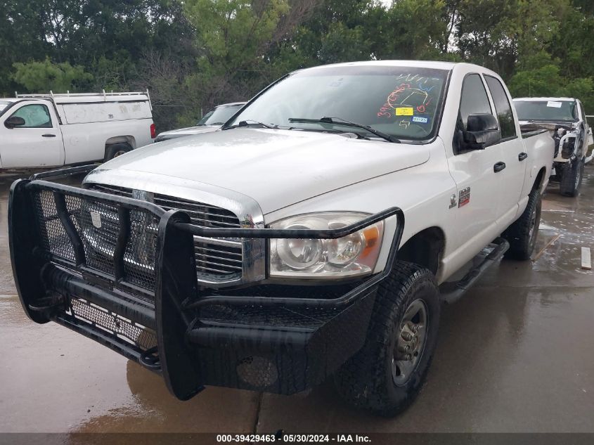 2008 Dodge Ram 2500 Slt/Power Wagon VIN: 3D7KS28A68G184532 Lot: 39429463