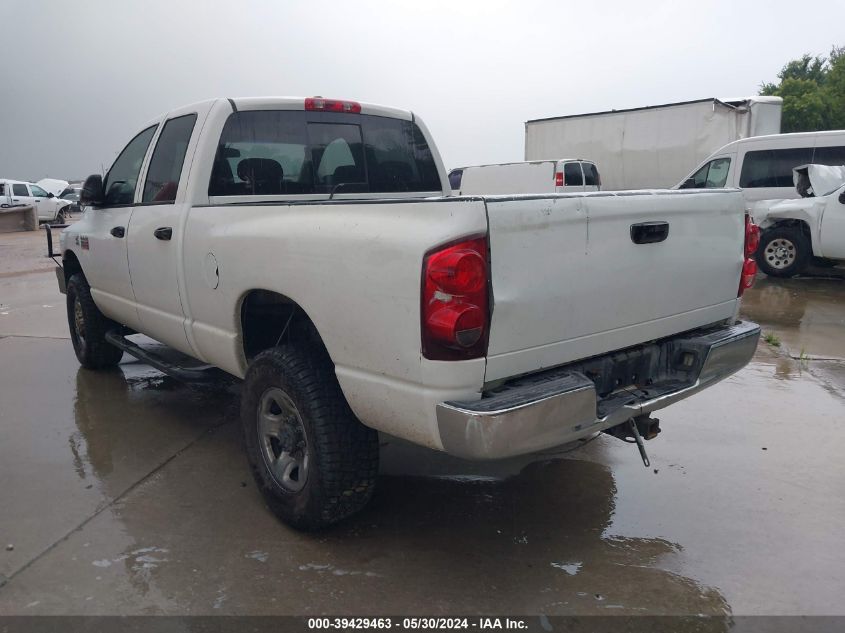 2008 Dodge Ram 2500 Slt/Power Wagon VIN: 3D7KS28A68G184532 Lot: 39429463