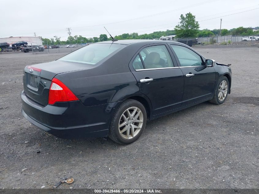 2011 Ford Fusion Sel VIN: 3FAHP0JAXBR247251 Lot: 39429466