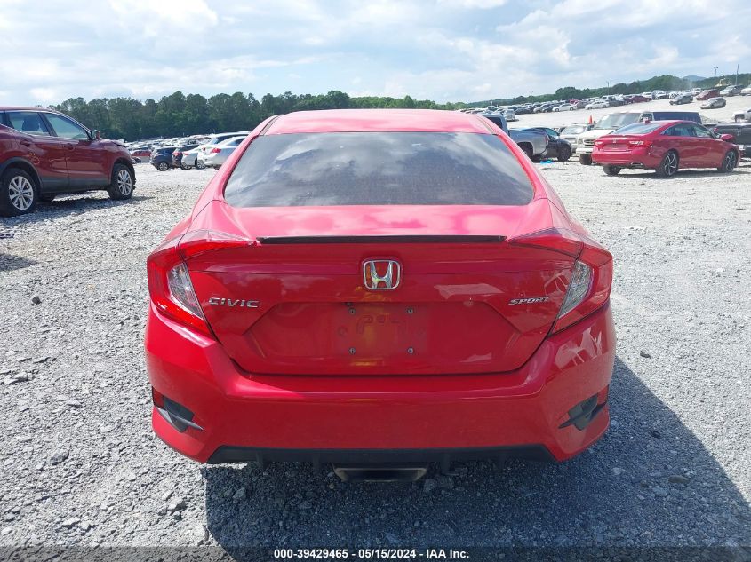 2020 Honda Civic Sport VIN: 2HGFC2F86LH555269 Lot: 39429465