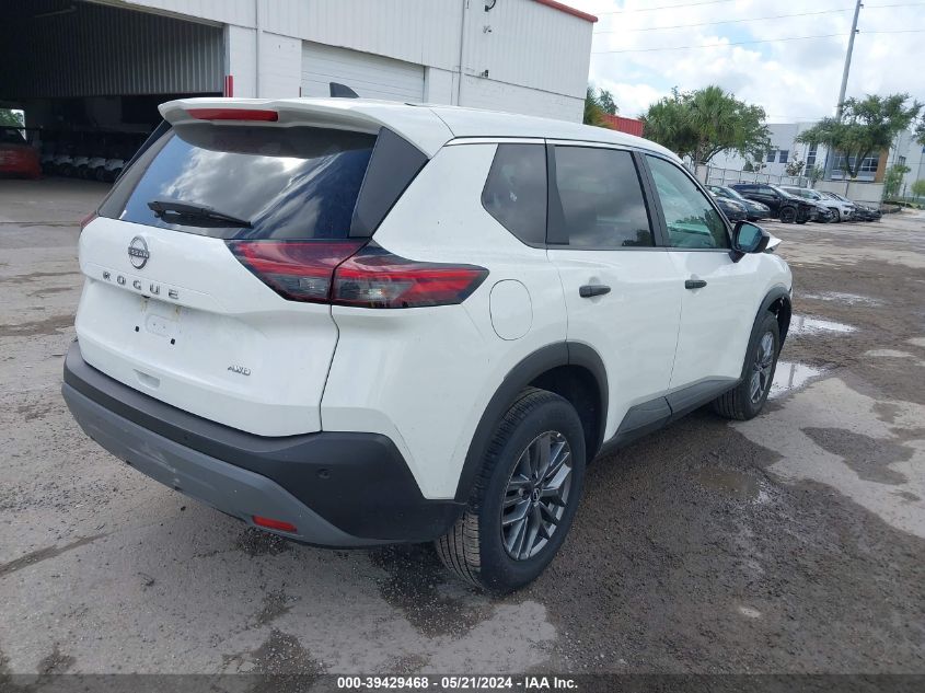 2023 Nissan Rogue S Intelligent Awd VIN: 5N1BT3AB0PC892188 Lot: 39429468