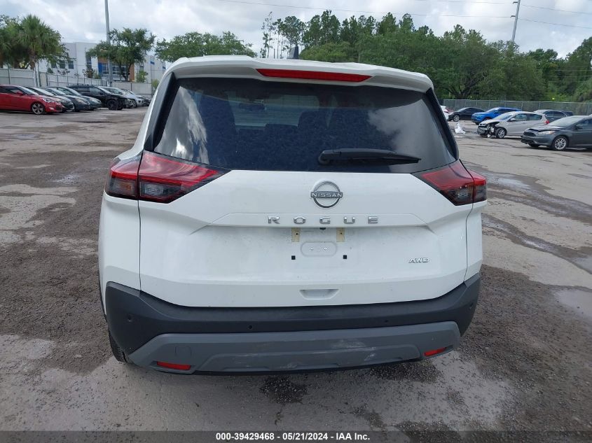 2023 Nissan Rogue S Intelligent Awd VIN: 5N1BT3AB0PC892188 Lot: 39429468