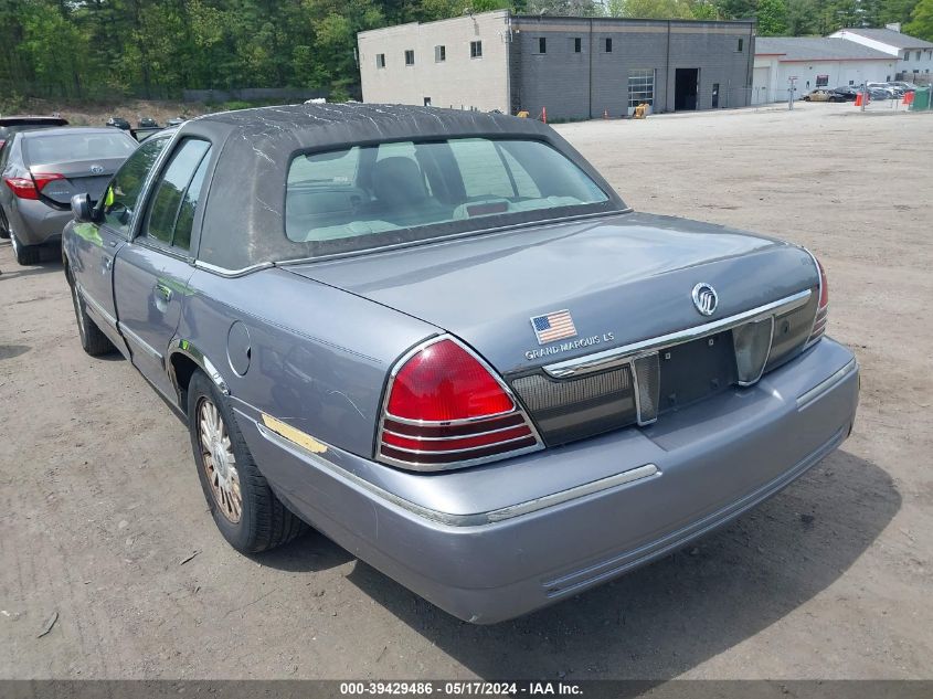 2006 Mercury Grand Marquis Ls VIN: 2MEFM75VX6X626059 Lot: 39429486