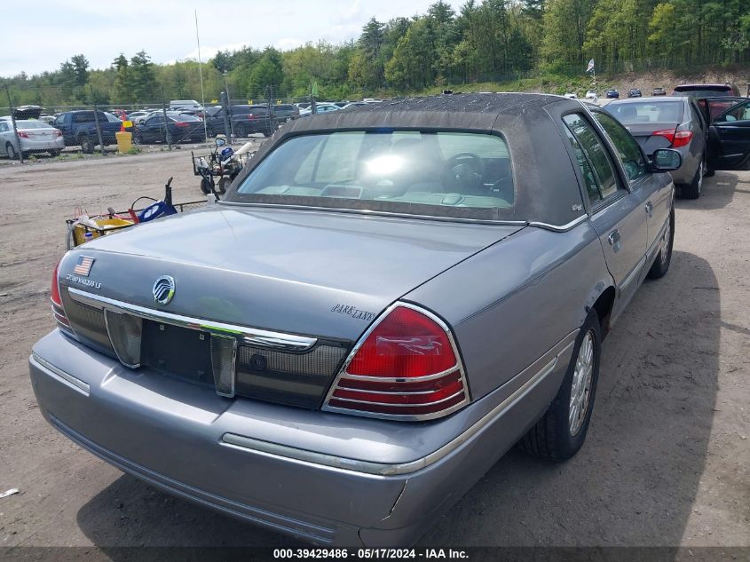 2006 Mercury Grand Marquis Ls VIN: 2MEFM75VX6X626059 Lot: 39429486