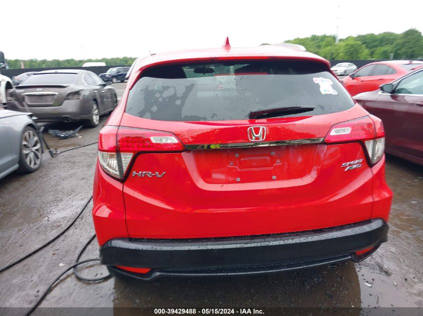 2022 Honda Hr-V Awd Sport VIN: 3CZRU6H14NM706706 Lot: 39429488