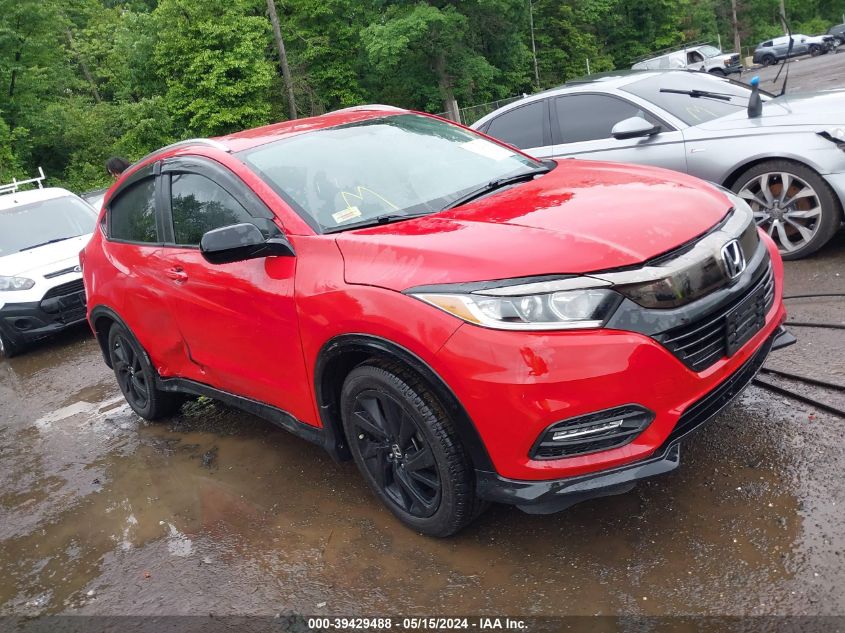 2022 Honda Hr-V Awd Sport VIN: 3CZRU6H14NM706706 Lot: 39429488