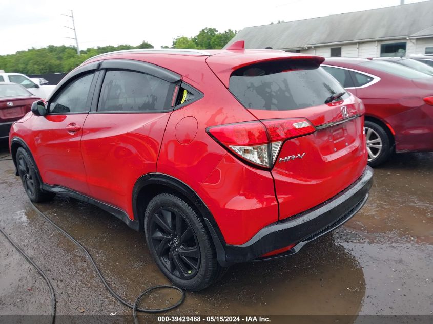 2022 Honda Hr-V Awd Sport VIN: 3CZRU6H14NM706706 Lot: 39429488