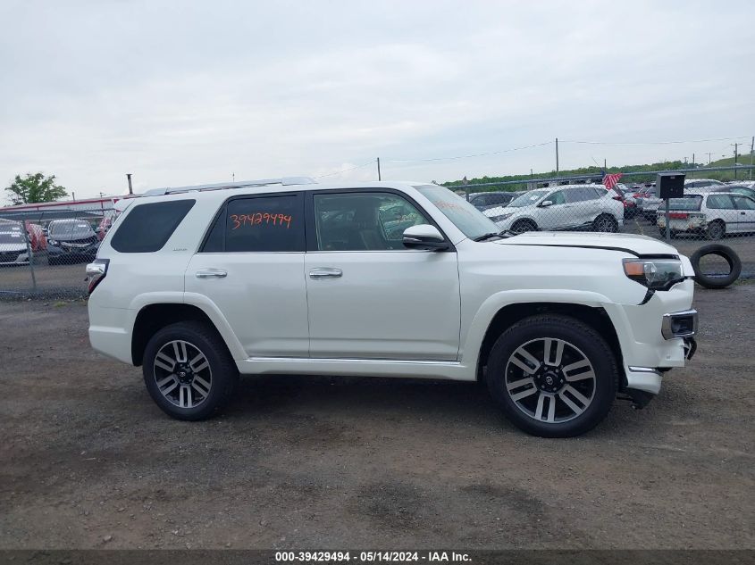 2020 Toyota 4Runner Limited VIN: JTEBU5JRXL5816370 Lot: 39429494