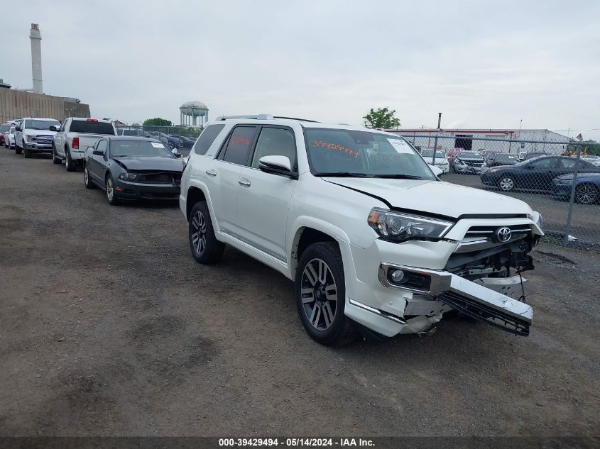 2020 Toyota 4Runner Limited VIN: JTEBU5JRXL5816370 Lot: 39429494